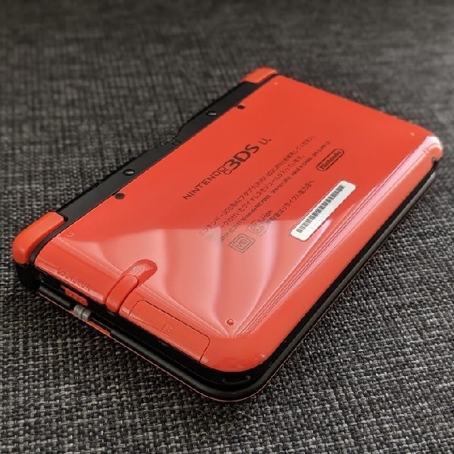 Nintendo 3DS LL オレンジ x ブラック 限定色 極上 箱付き 2