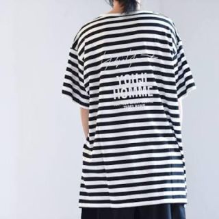 ヨウジヤマモト(Yohji Yamamoto)のyohji yamamoto スタッフ ボーダー Tシャツ(Tシャツ/カットソー(半袖/袖なし))