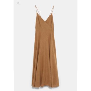 ザラ(ZARA)のZARA ラスティック風ボリュームワンピース(ロングワンピース/マキシワンピース)