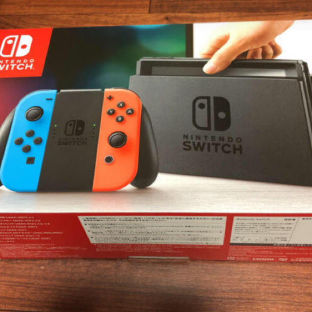 新品未開封 任天堂Switch 本体 Joy-Con ネオンブルーネオンレッド