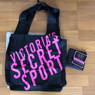 ヴィクトリアズシークレット(Victoria's Secret)のVictoria’s Secret Sport エコバック＆ヘアゴムバンド(エコバッグ)