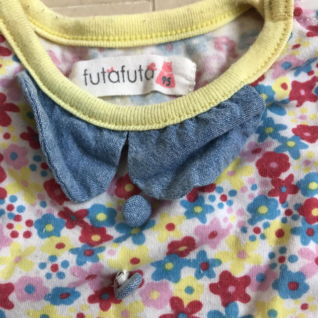 futafuta(フタフタ)のフタフタ  花柄ワンピース 95cm キッズ/ベビー/マタニティのキッズ服女の子用(90cm~)(ワンピース)の商品写真