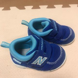 ニューバランス(New Balance)のニューバランス  ベビーシューズ  FS123  ブルー   11センチ(スニーカー)