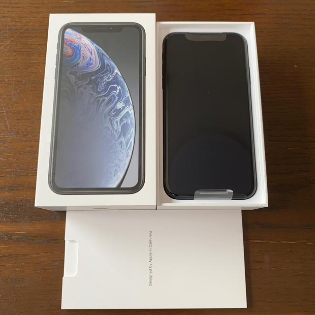 iPhone XR 64GB BLACK SIMフリー（au） - スマートフォン本体