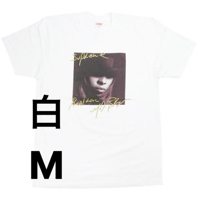 mary j Blige tee white M