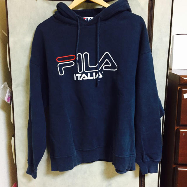 FILA(フィラ)のFILA ビックロゴトレーナー メンズのトップス(パーカー)の商品写真