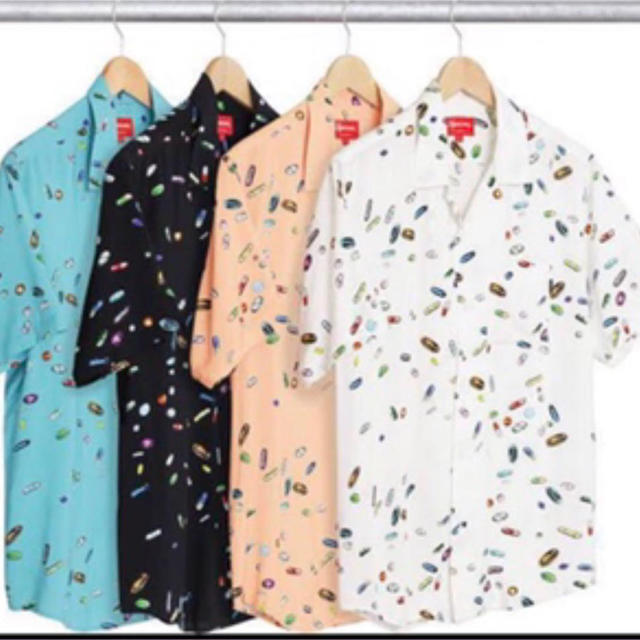 シャツsupreme pills rayon shirts