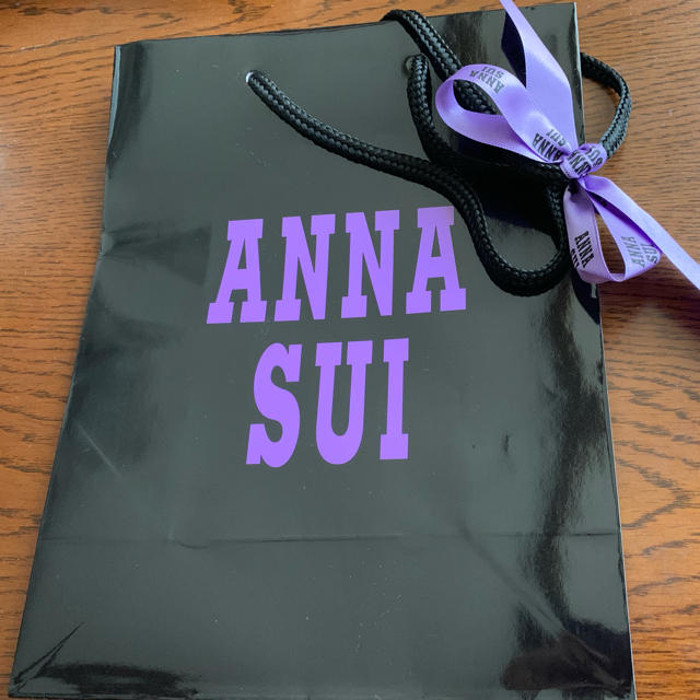ANNA SUI(アナスイ)の❤️ANNA SUI  アナスイ ショッパー  リボンつき レディースのバッグ(ショップ袋)の商品写真