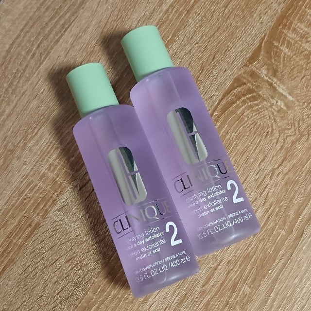 2個セット クリニーク クラリファイングローション2 400ml 海外処方