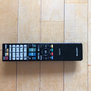 アクオス(AQUOS)のAQUOS テレビリモコン SHARP(その他)