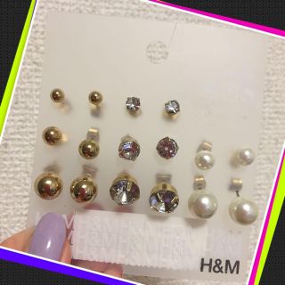 エイチアンドエム(H&M)のピアスセット*(ピアス)