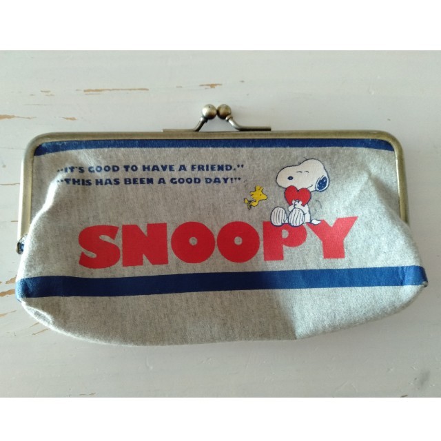 Snoopy スヌーピー がま口 筆箱の通販 By めいぽう S Shop スヌーピーならラクマ