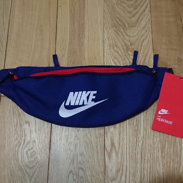 NIKE(ナイキ)のNIKE ナイキ ウエストポーチ ヒップバッグ ヘリテージ ブルー メンズのバッグ(ウエストポーチ)の商品写真