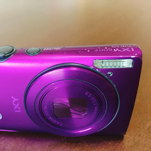 ★格安★ Canon IXY 600F レアカラー コンデジ 紫 パープル 1