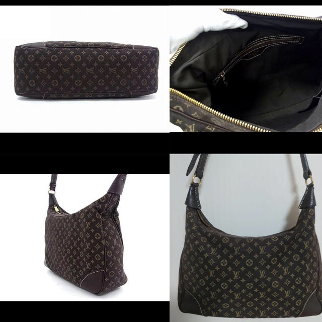 LOUIS VUITTON(ルイヴィトン)のLOUIS VUITTON ミニラン ブローニュ エベヌ ショルダーバッグ極美品 レディースのバッグ(ショルダーバッグ)の商品写真