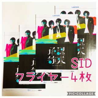 ☆SID TOUR2019 承認欲求☆フライヤー(^^)(印刷物)