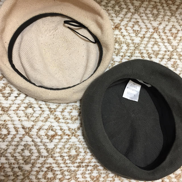 CA4LA(カシラ)の2点まとめがいベレー帽 レディースの帽子(ハンチング/ベレー帽)の商品写真