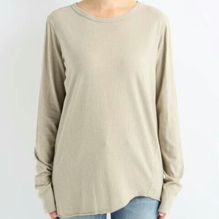 ドゥーズィエムクラス(DEUXIEME CLASSE)の【ドゥーズィエムクラス】Layering Tシャツ♪ ベージュ(Tシャツ(長袖/七分))