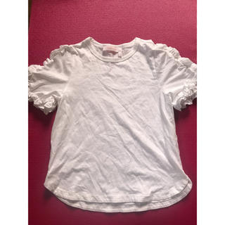 シーバイクロエ(SEE BY CHLOE)のSee by Chloe ♡ ホワイトフリルTシャツ (Tシャツ(半袖/袖なし))