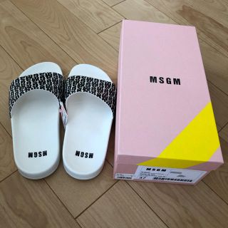 エムエスジイエム(MSGM)のMSGM サンダル 23.5-24(サンダル)