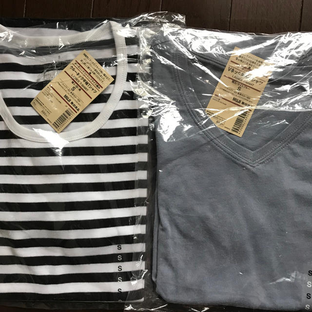 MUJI (無印良品)(ムジルシリョウヒン)のMUJI 無印良品  Tシャツ レディースのトップス(Tシャツ(半袖/袖なし))の商品写真