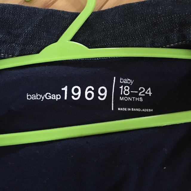 babyGAP(ベビーギャップ)のGジャン90 キッズ/ベビー/マタニティのキッズ服男の子用(90cm~)(ジャケット/上着)の商品写真