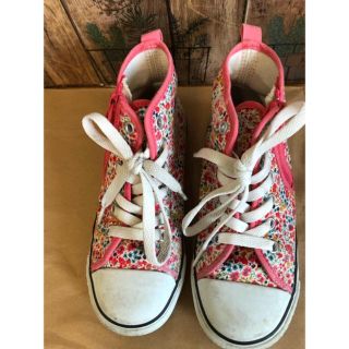 converse コンバース×リバティコラボ ハイカットスニーカー 花柄 20