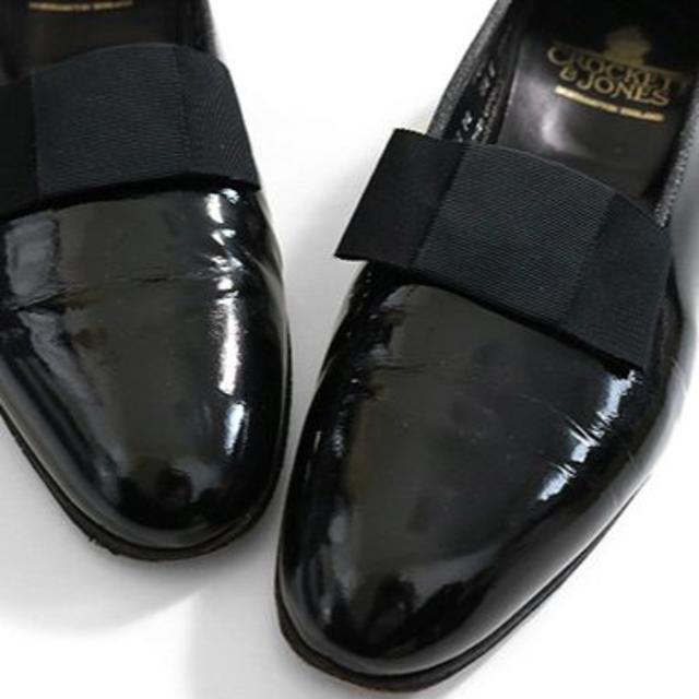 Crockett&Jones(クロケットアンドジョーンズ)の美品クロケットアンドジョーンズ エナメルパテントレザー/ドレスシューズ/10 メンズの靴/シューズ(ドレス/ビジネス)の商品写真