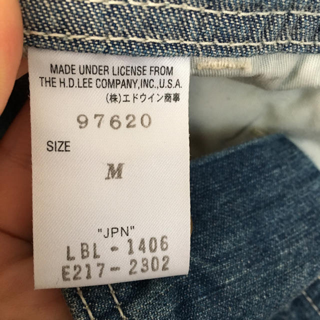 Lee(リー)のオーバーオールスカート レディースのパンツ(サロペット/オーバーオール)の商品写真