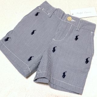 ラルフローレン(Ralph Lauren)の新品✨マルチポニー コットン ショートパンツ 18M/85(パンツ)