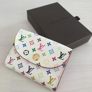 ルイヴィトン(LOUIS VUITTON)のヴィトン 名刺入れ マルチカラー モノグラム(名刺入れ/定期入れ)