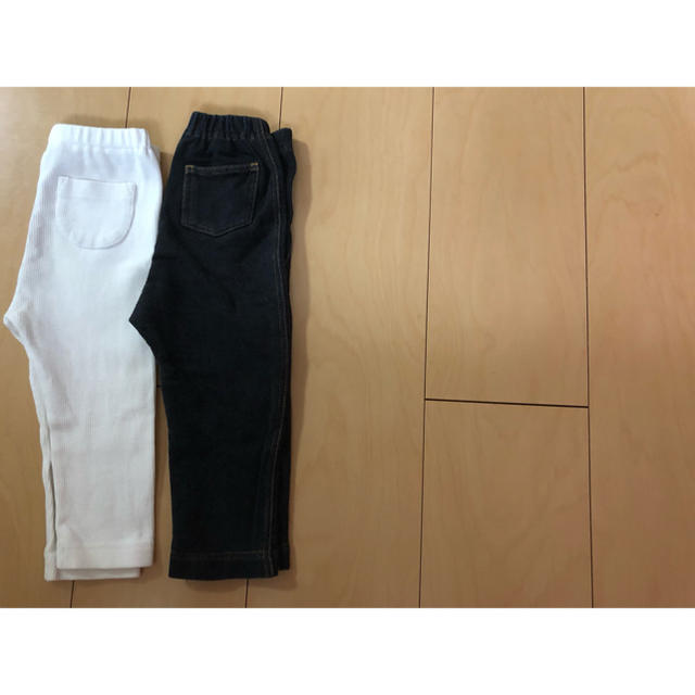 UNIQLO(ユニクロ)のレギンス ２本セット キッズ/ベビー/マタニティのベビー服(~85cm)(パンツ)の商品写真