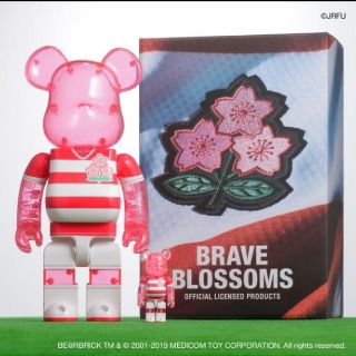 ラグビー日本代表　２０１９　ＢＥ＠ＲＢＲＩＣＫ　１００％　＆　４００％　ＳＥＴ(キャラクターグッズ)