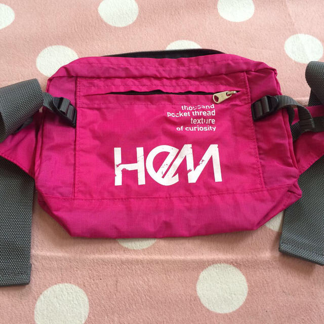 HeM(ヘム)のHeＭ ウエスト バック レディースのバッグ(ボディバッグ/ウエストポーチ)の商品写真