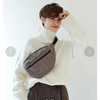 トゥデイフル(TODAYFUL)の専用ですTODAYFUL♡ チェックウエストポーチ新品(ボディバッグ/ウエストポーチ)