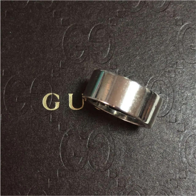 Gucci(グッチ)のGUCCI　シルバー　Gリング　グッチリング レディースのアクセサリー(リング(指輪))の商品写真