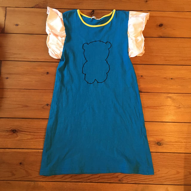 こどもビームス(コドモビームス)のfranky grow L クマ ワンピース キッズ/ベビー/マタニティのキッズ服女の子用(90cm~)(ワンピース)の商品写真