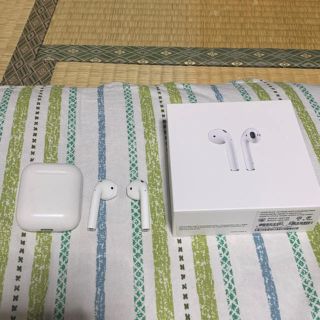 アップル(Apple)のair pods (ヘッドフォン/イヤフォン)