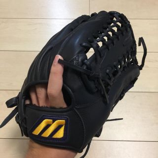 ミズノ(MIZUNO)のイチローモデル プロモデル ワールドウィン 外野用 Mマーク 少年軟式？(グローブ)