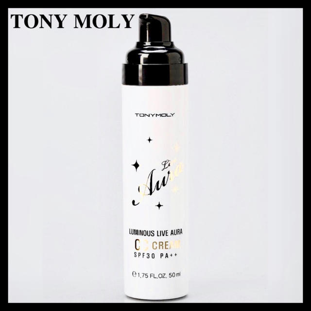 TONY MOLY(トニーモリー)のTONYMOLY CC Cream ルミナス ライブ アウラ CCクリーム S コスメ/美容のベースメイク/化粧品(化粧下地)の商品写真