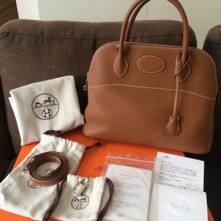 エルメス(Hermes)の＊お値下げ＊ ボリード 31 ゴールド (ハンドバッグ)