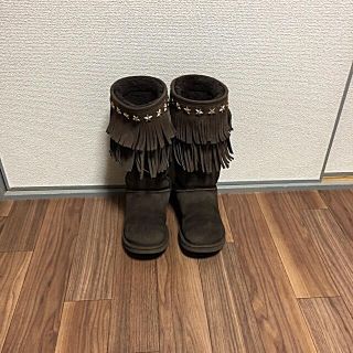 ジミーチュウ(JIMMY CHOO)の夏限定価格 限定品 ジミーチュウ&UGGコラボ SORA(ブーツ)