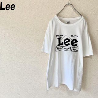 リー(Lee)の購入者ありリー ビッグロゴTシャツ ホワイト サイズL(Tシャツ/カットソー(半袖/袖なし))