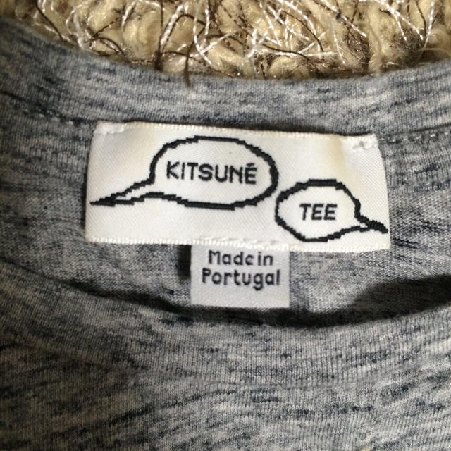 MAISON KITSUNE'(メゾンキツネ)のKITSUNE キツネ ロゴTシャツ レディースのトップス(Tシャツ(半袖/袖なし))の商品写真