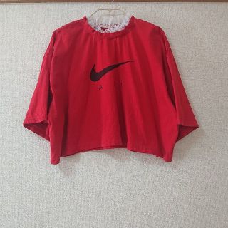 ナイキ(NIKE)のused 半袖リメイクTシャツ NIKE (Tシャツ(半袖/袖なし))