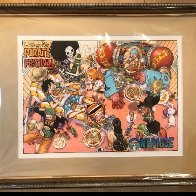 ONE PIECE　高級複製原画　麦わらストア東京ワンピースタワー店1周年Ver美術品/アンティーク