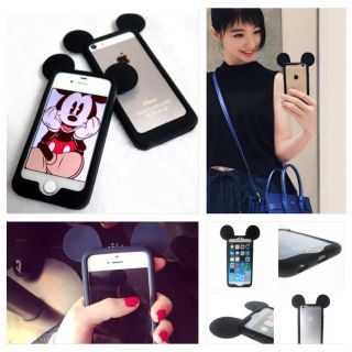 ディズニー(Disney)のミッキーバンパー♡iPhone6(モバイルケース/カバー)