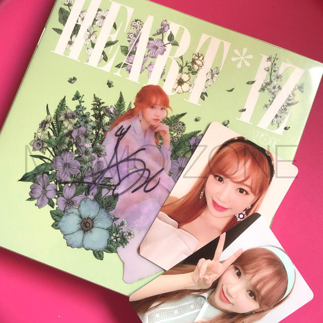 IZ*ONE HEART*IZ チェウォンサイン入り IZ*ONE HEART*IZ チェウォン ビオレッタver サイン入りCD の通販