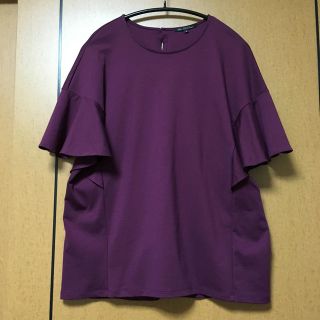 ニジュウサンク(23区)の23区 フリルカットソー Vingt-trois arrondissements(Tシャツ/カットソー(半袖/袖なし))