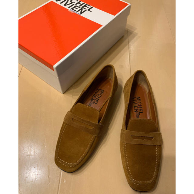 MICHEL VIVIEN スウェードローファー レディースの靴/シューズ(ローファー/革靴)の商品写真